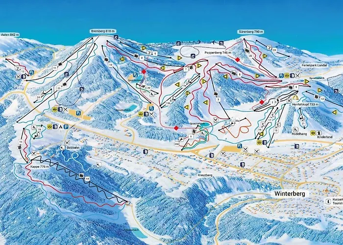 Grimme - 350m2, 18 Betten - Mit Indoorspielplatz, Pool, Grosser Terrasse, Grill, Sauna, Kicker, Dart, Uvm - Ideal Fuer Familien Semesterbostad Schmallenberg